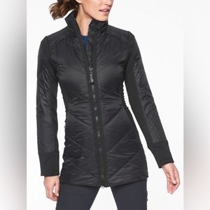 Women’s Athleta Rock Ridge Primaloft Puffer Coat Size M Black